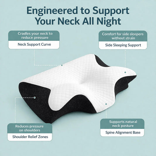 RestEase™ Ergonomic Neck Pillow