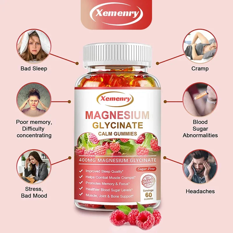 RestEase™ Magnesium Glycinate Sleep Gummies
