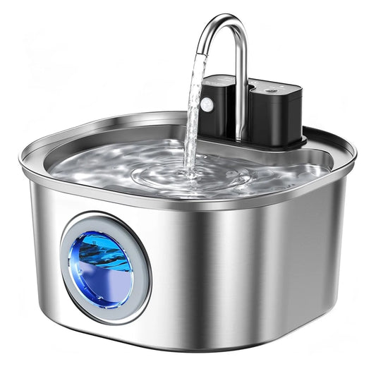 RestEase™ Stainless Steel Pet Fountain